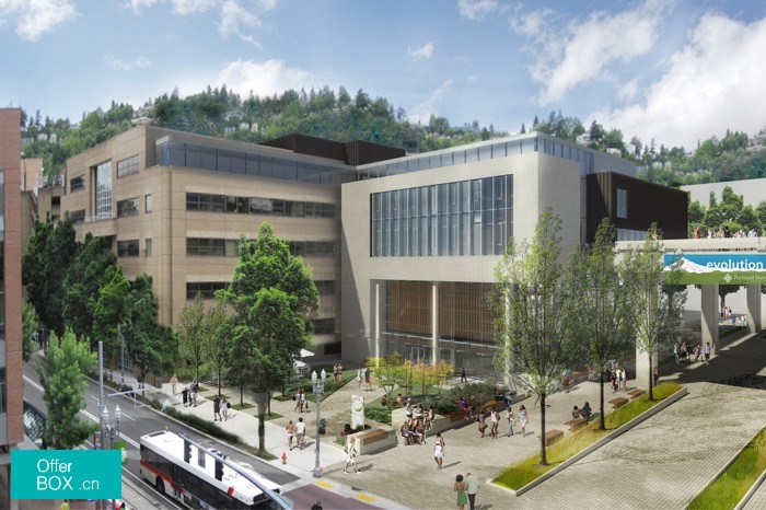 波特兰大学校园校园环境