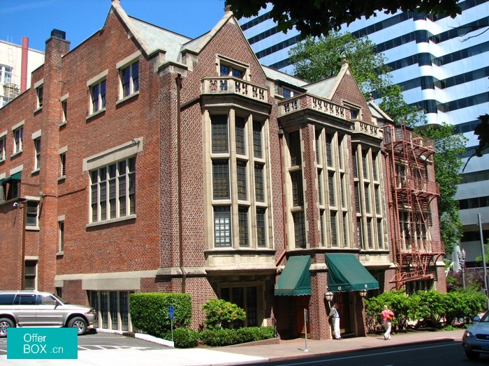 波特兰大学校园校园环境