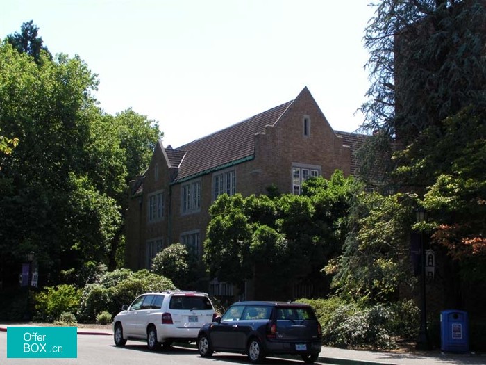 波特兰大学校园校园环境