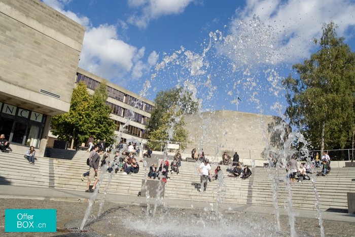 东英格利亚大学校园图校园环境