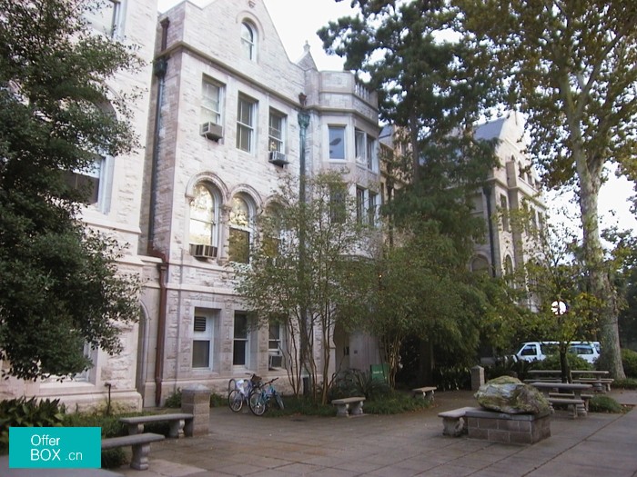 杜兰大学校园图校园环境