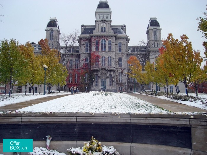 雪城大学学院校园环境