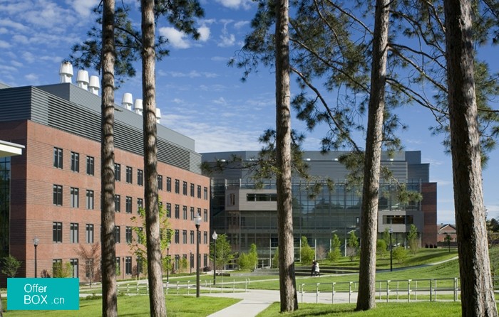马萨诸塞大学安姆斯特分校校园图校园环境