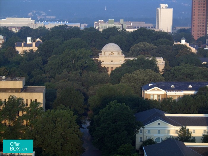 南卡罗来纳大学哥伦比亚分校校园图校园环境